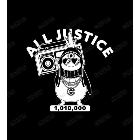 『CHUNITHM』チュウニペンギン ALL JUSTICE Tシャツレディース【202510再販】